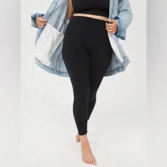 Aerie Offline Real Me 7/8 Ruched Waist Leggings - Picture 1 of 3